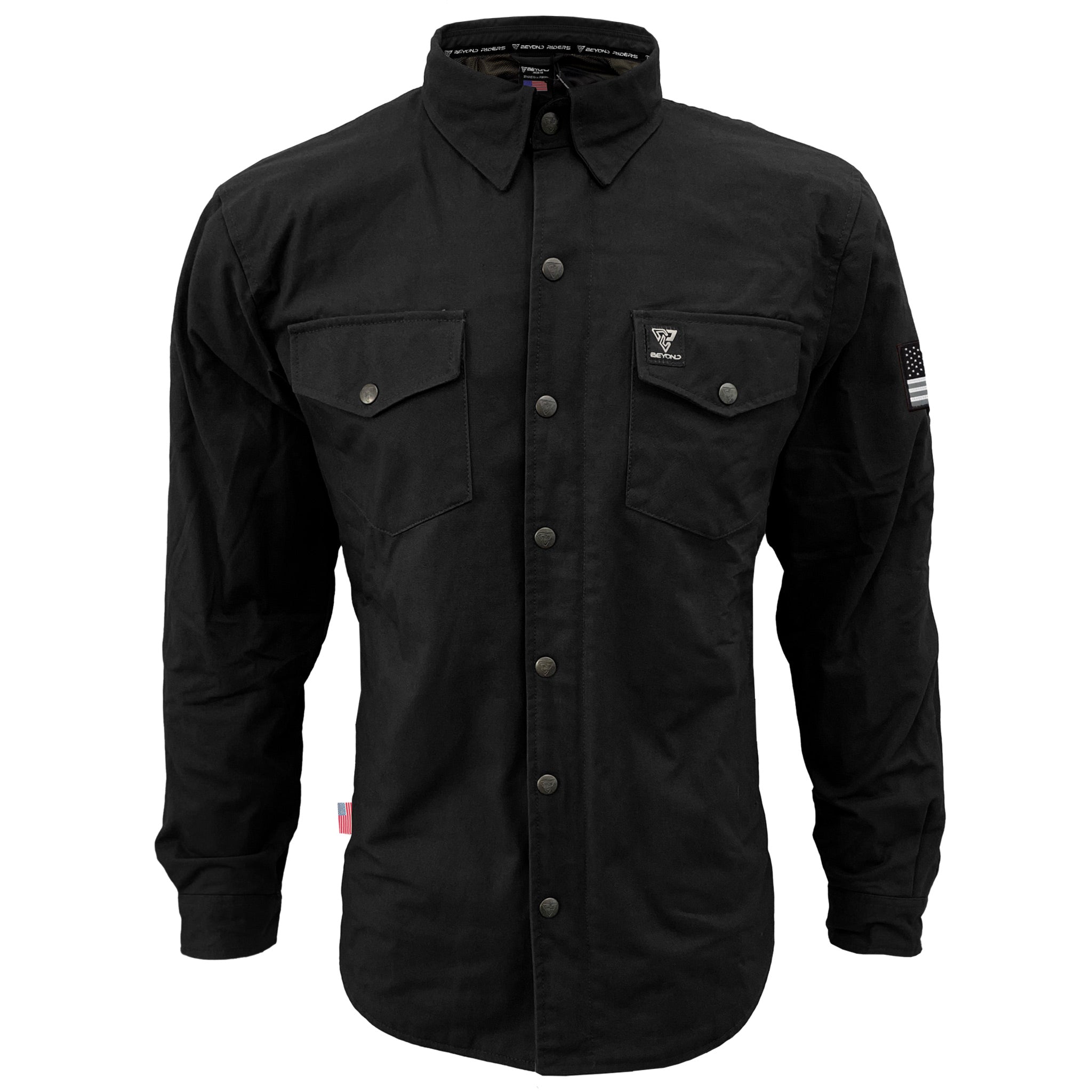 canvas-jacket-for-men-in-black-front