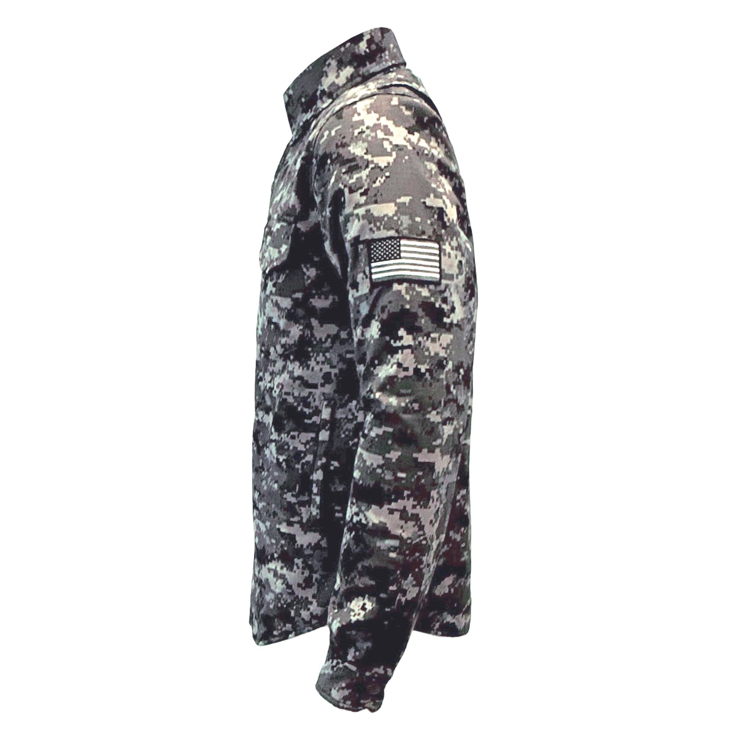Protective Camouflage Shirt "Devil Six" - with Pads