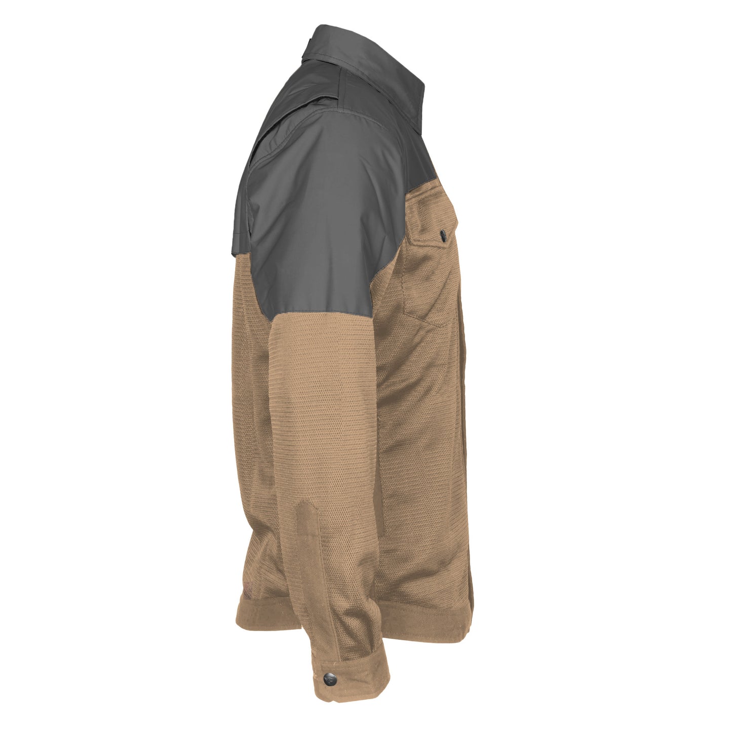 Summer Mesh Reflective Shirt Camel Nebula - with Pads