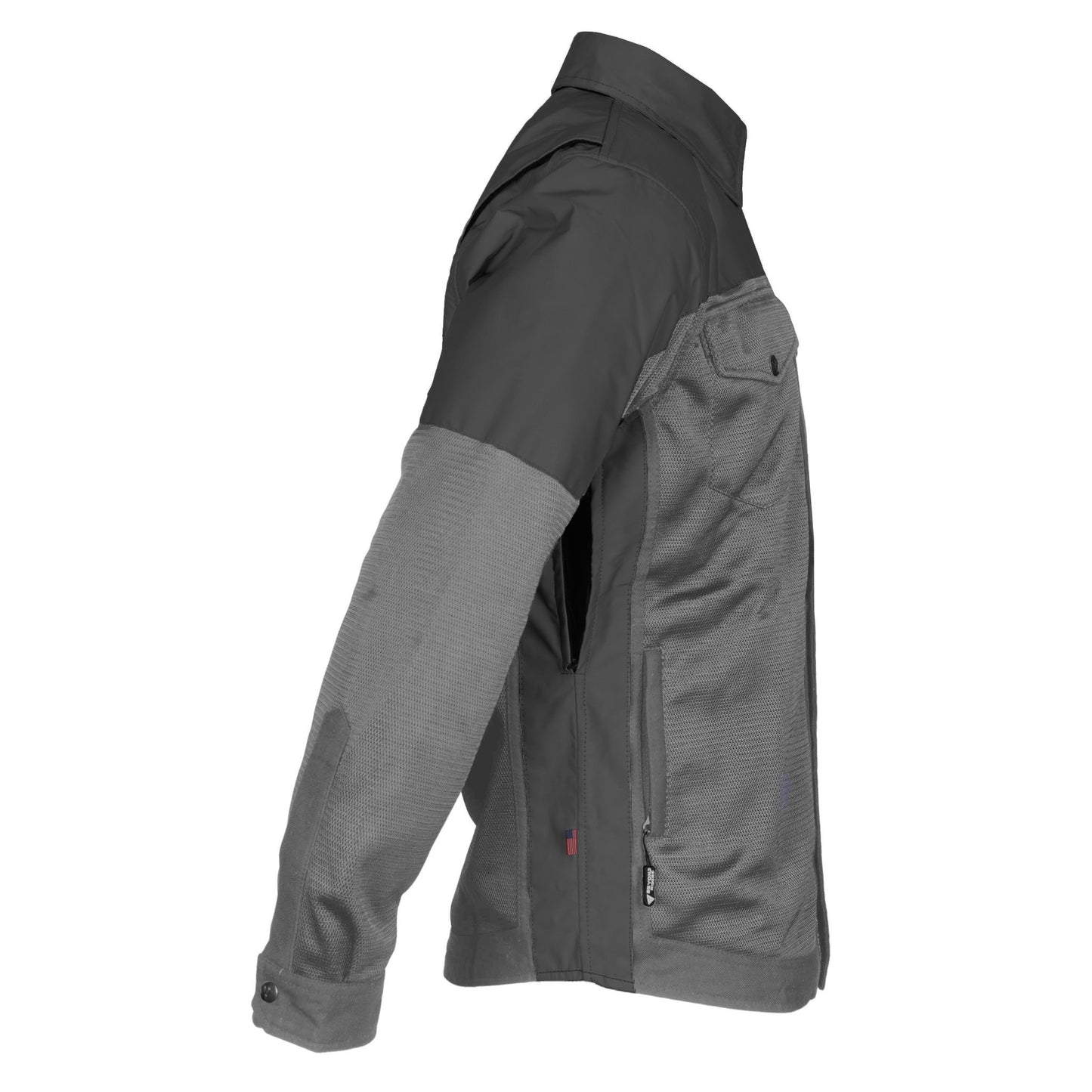 Summer Mesh Reflective Shirt Dark Grey Nebula - with Pads