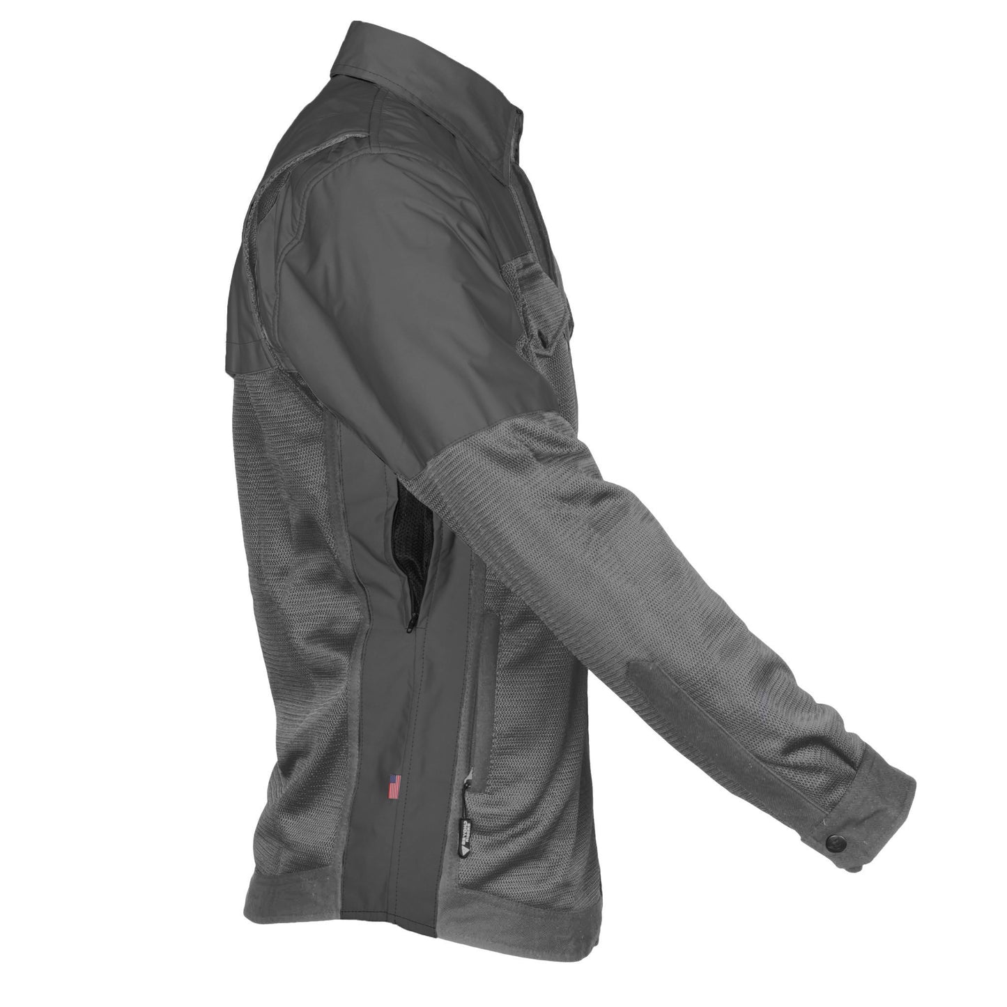 Summer Mesh Reflective Shirt Dark Grey Nebula - with Pads