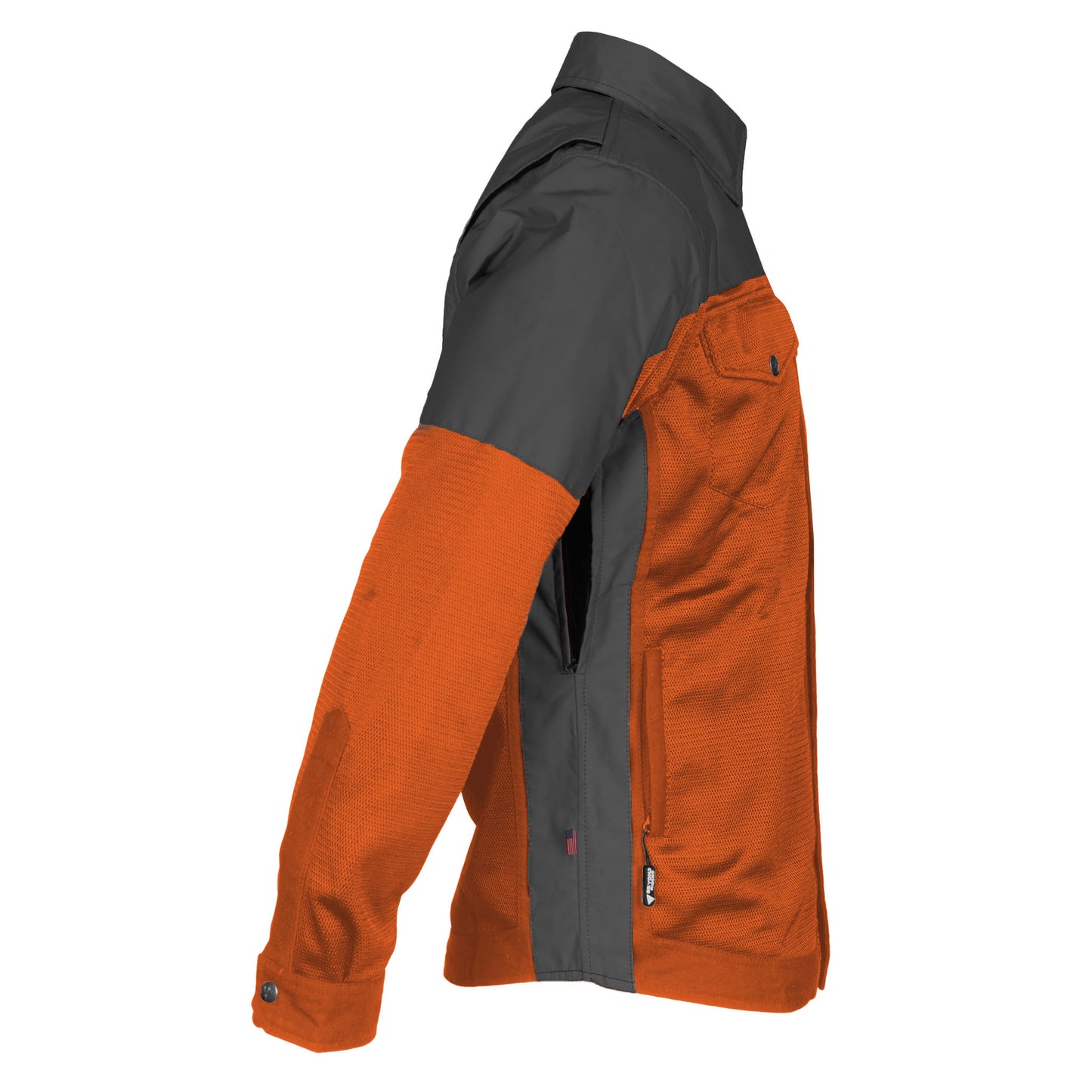 Summer Mesh Reflective Shirt Orange Nebula - with Pads