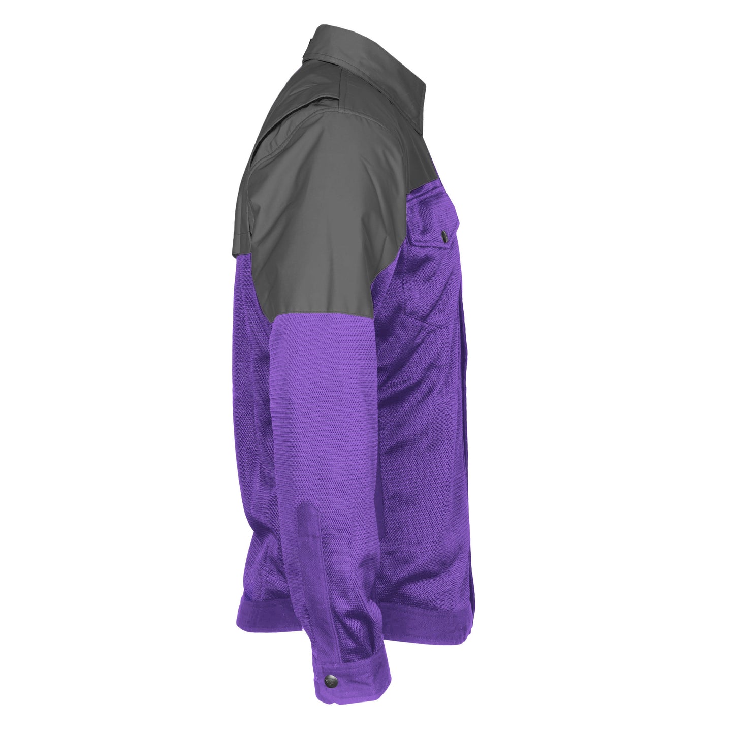 Summer Mesh Reflective Shirt Purple Nebula - with Pads