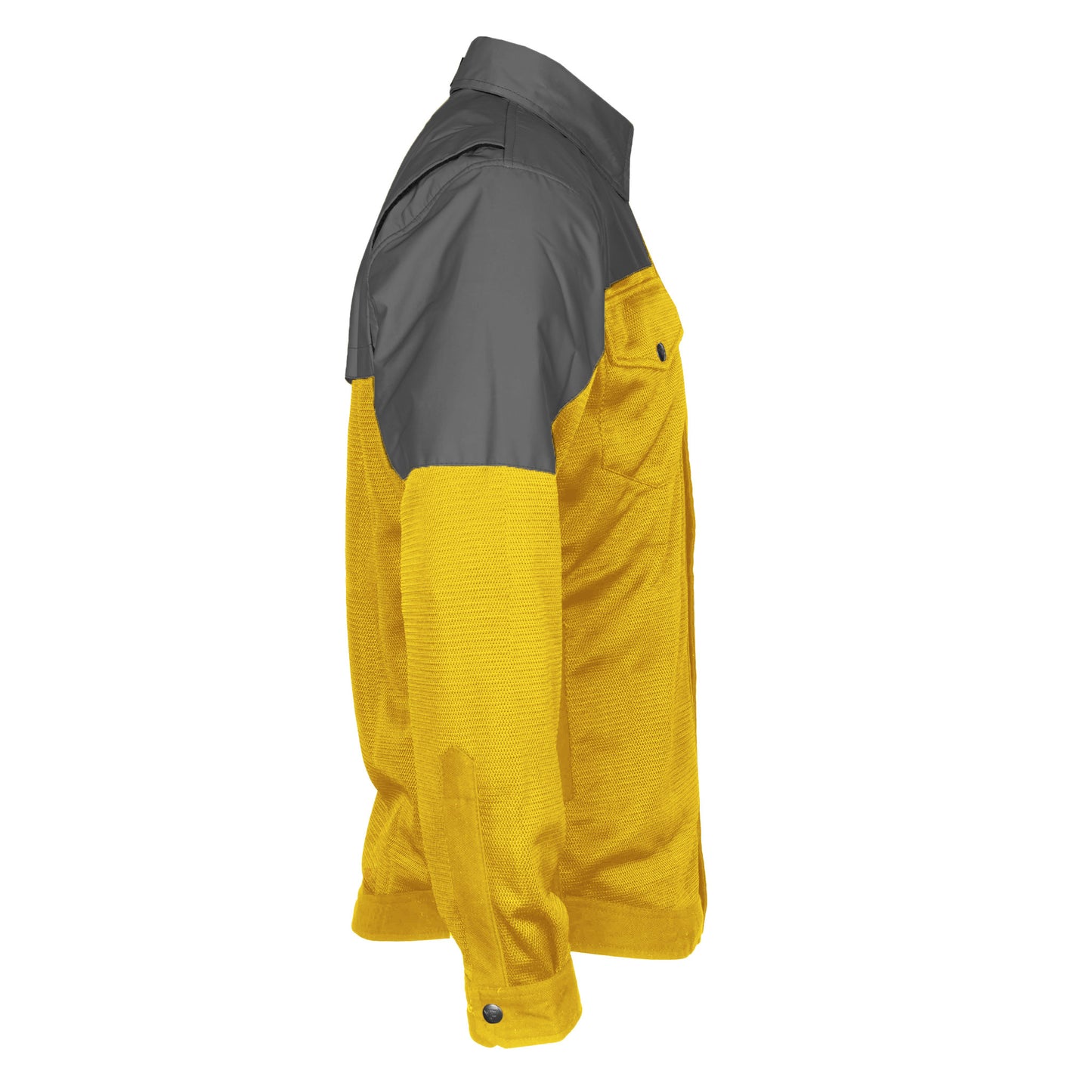 Summer Mesh Reflective Shirt Yellow Nebula - with Pads