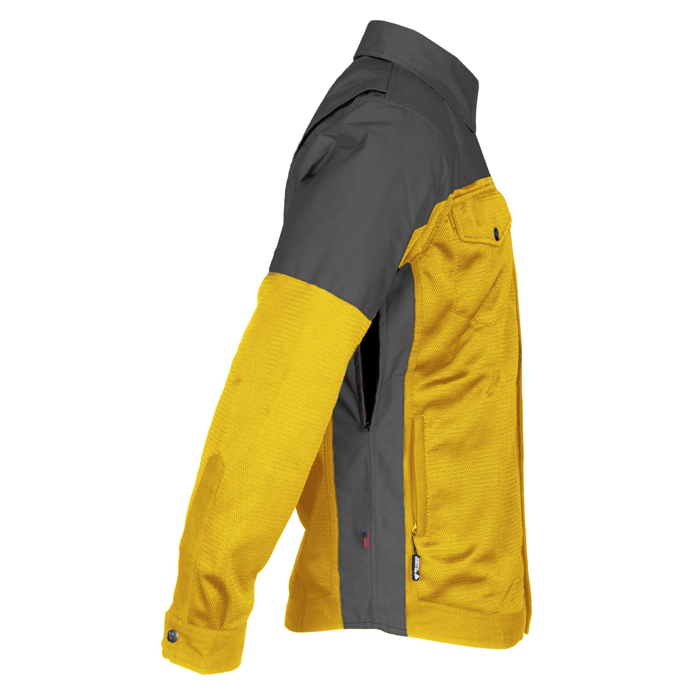 Summer Mesh Reflective Shirt Yellow Nebula - with Pads