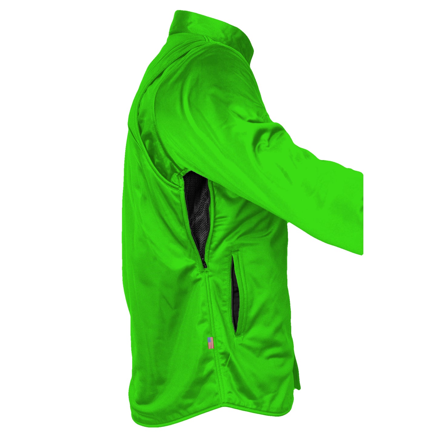 Ultra Protective Shirt - Green Solid with Pads