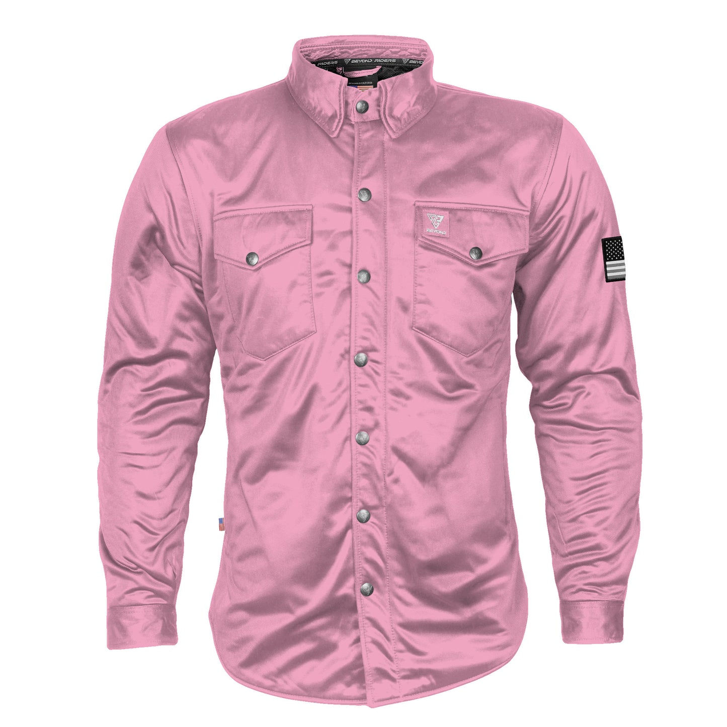 Ultra Protective Shirt - Light Pink Solid with Pads