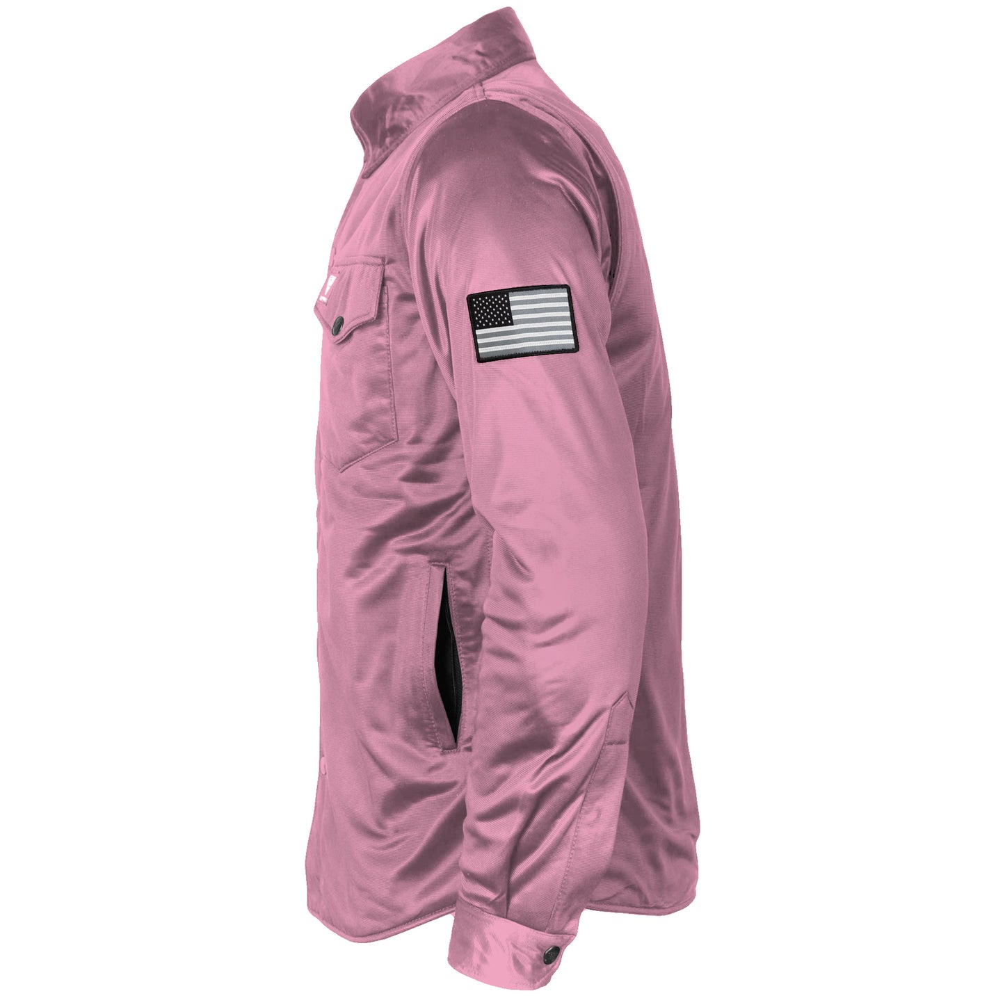 Ultra Protective Shirt - Light Pink Solid with Pads