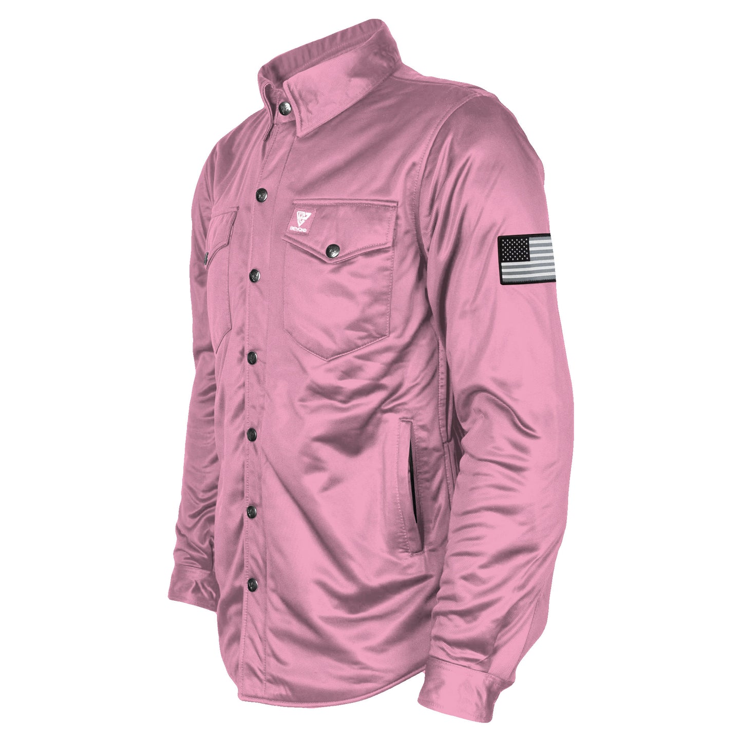Ultra Protective Shirt - Light Pink Solid with Pads