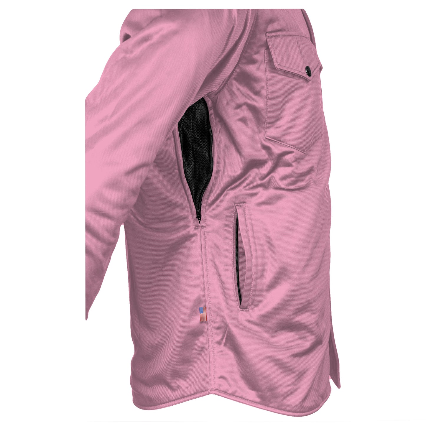Ultra Protective Shirt - Light Pink Solid with Pads