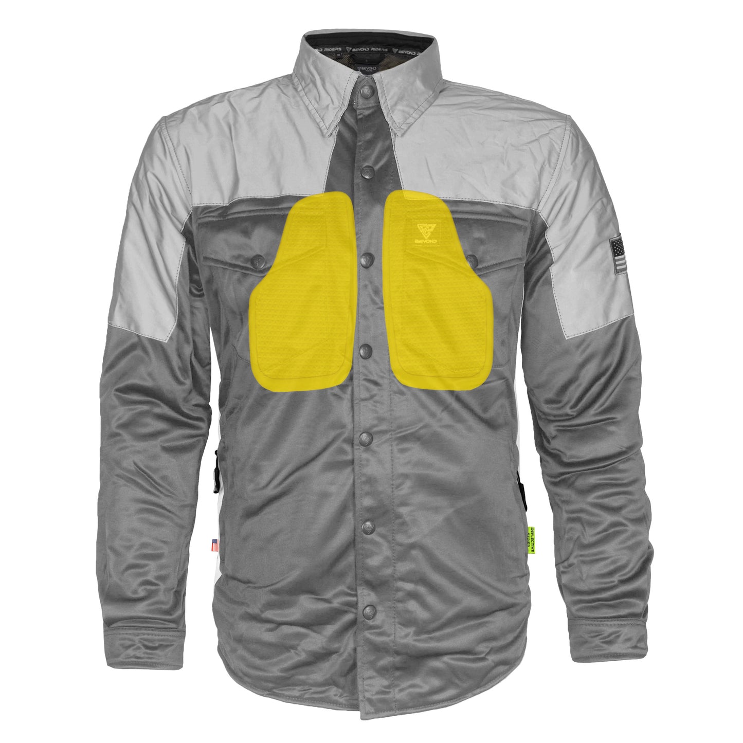 Ultra Reflective Shirt - Dark Grey Eclipse with Pads