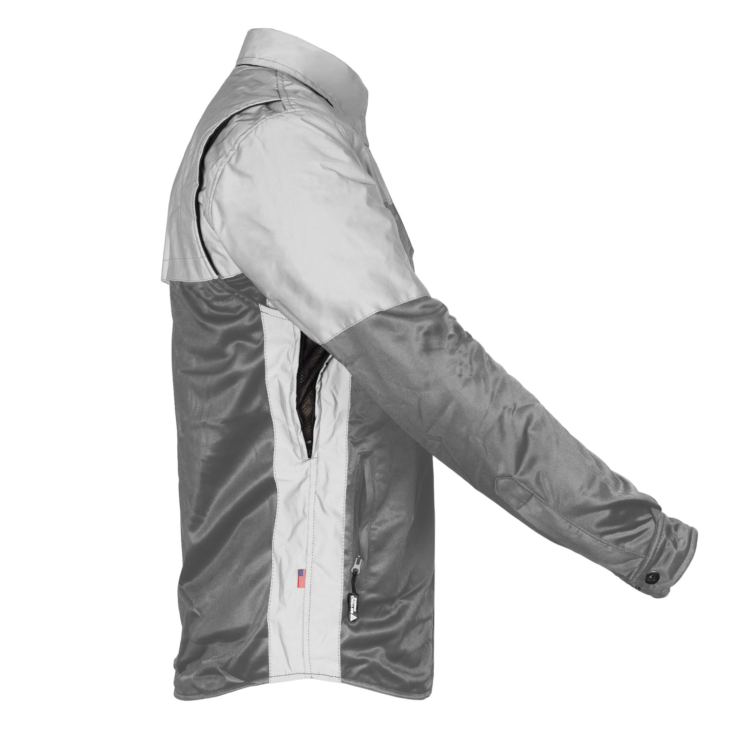 Ultra Reflective Shirt - Dark Grey Eclipse with Pads