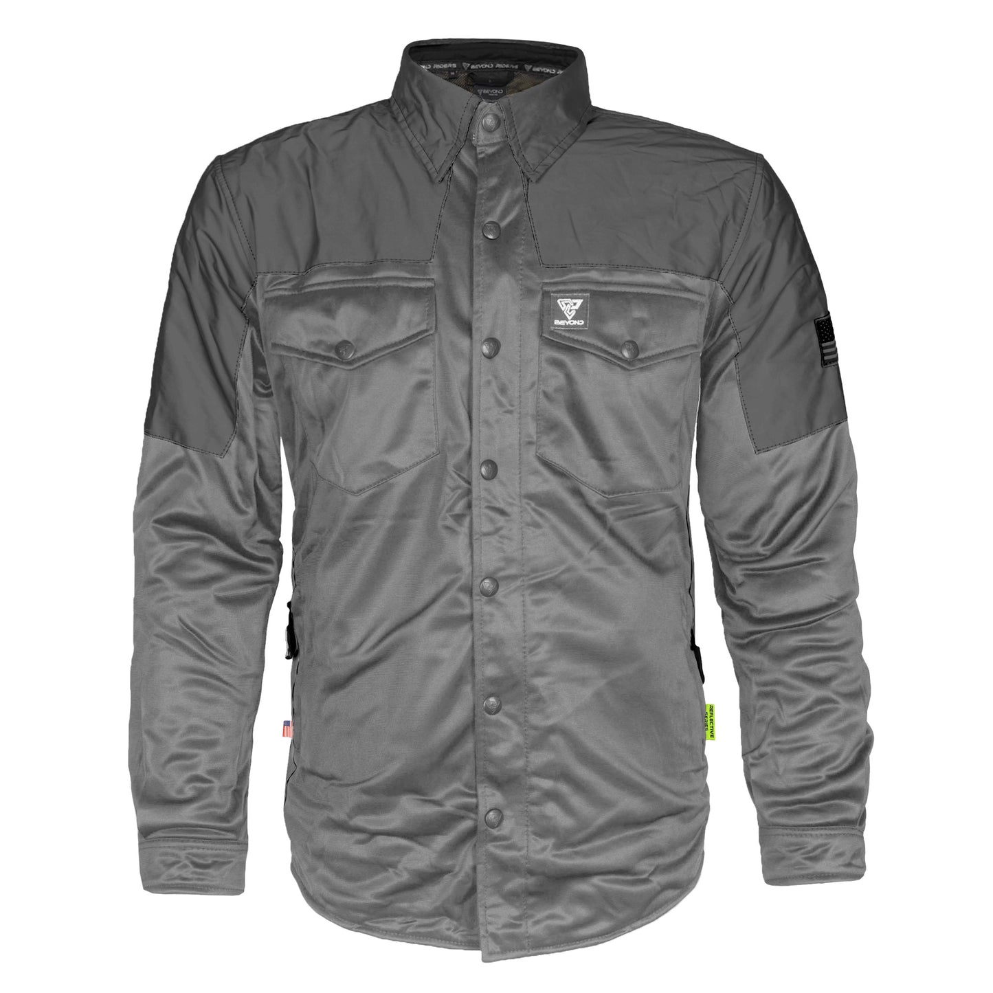 Ultra Reflective Shirt - Dark Grey Nebula with Pads