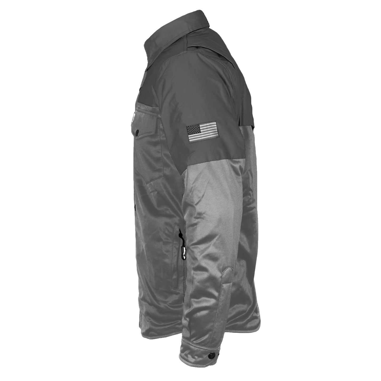 Ultra Reflective Shirt - Dark Grey Nebula with Pads