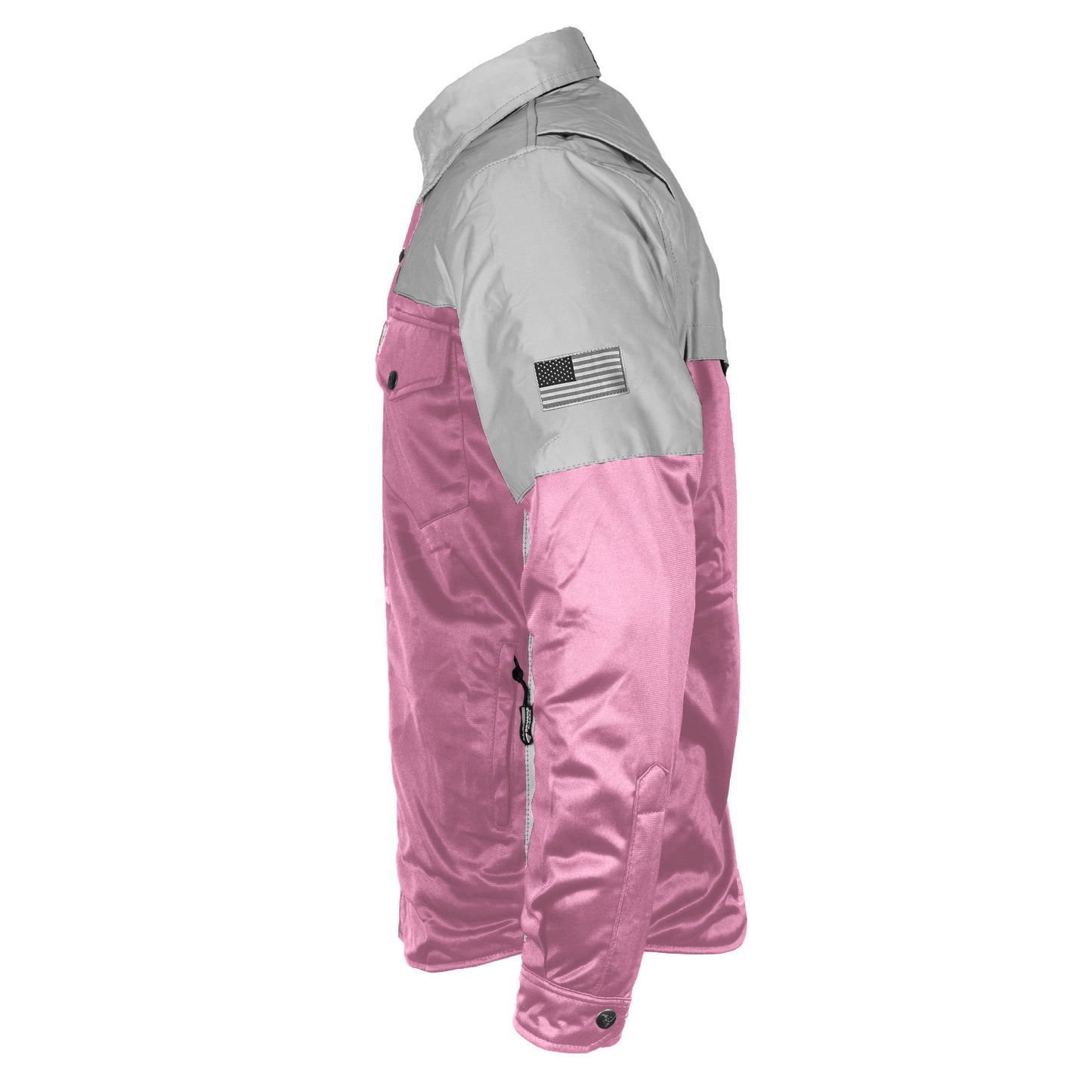 Ultra Reflective Shirt - Light Pink Eclipse with Pads