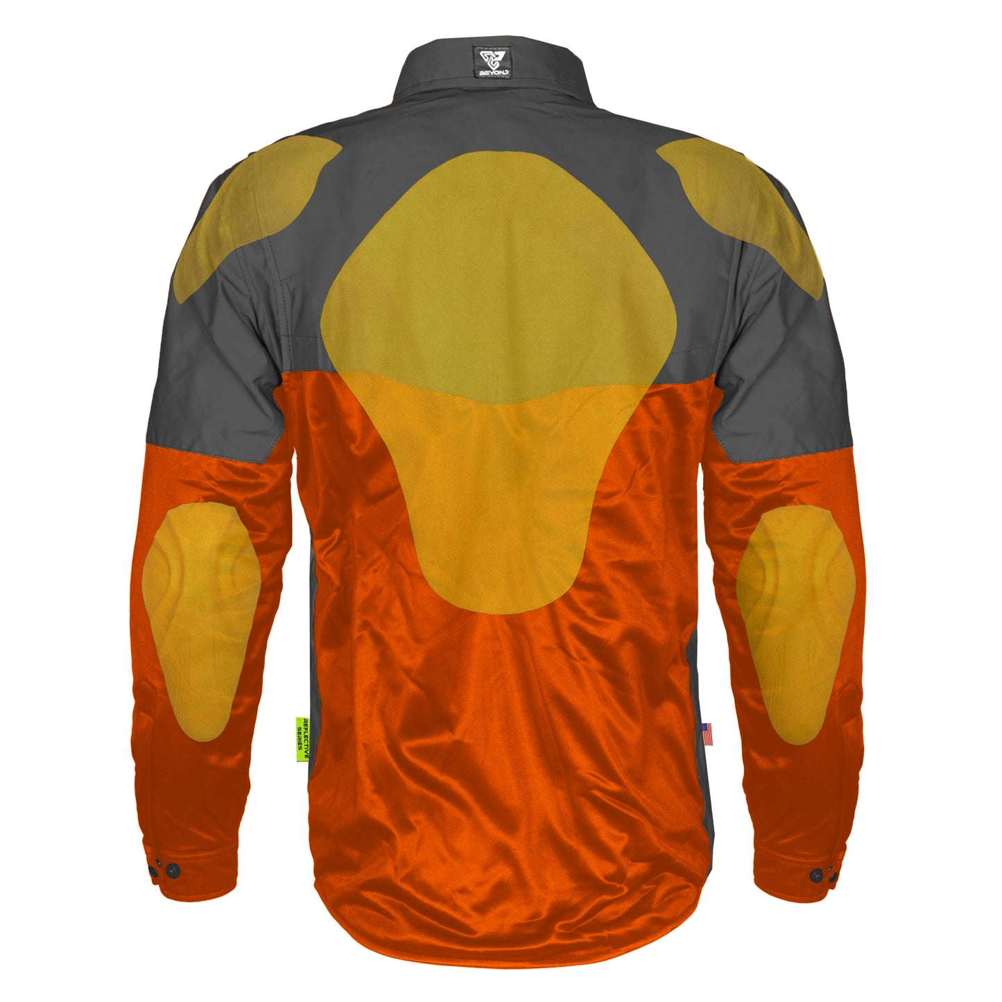 Ultra Reflective Shirt - Orange Nebula with Pads
