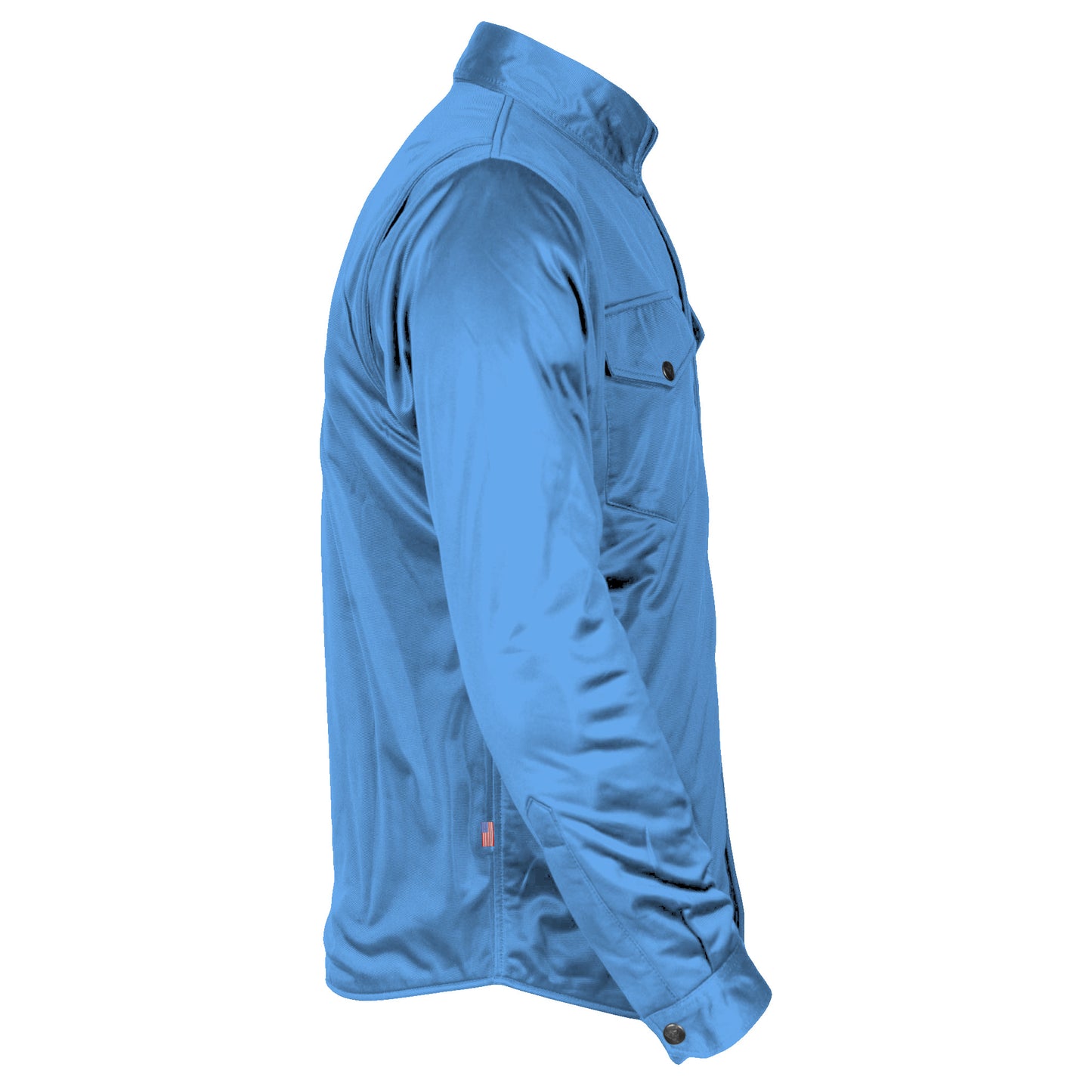 Ultra Protective Shirt - Sky Blue Solid with Pads