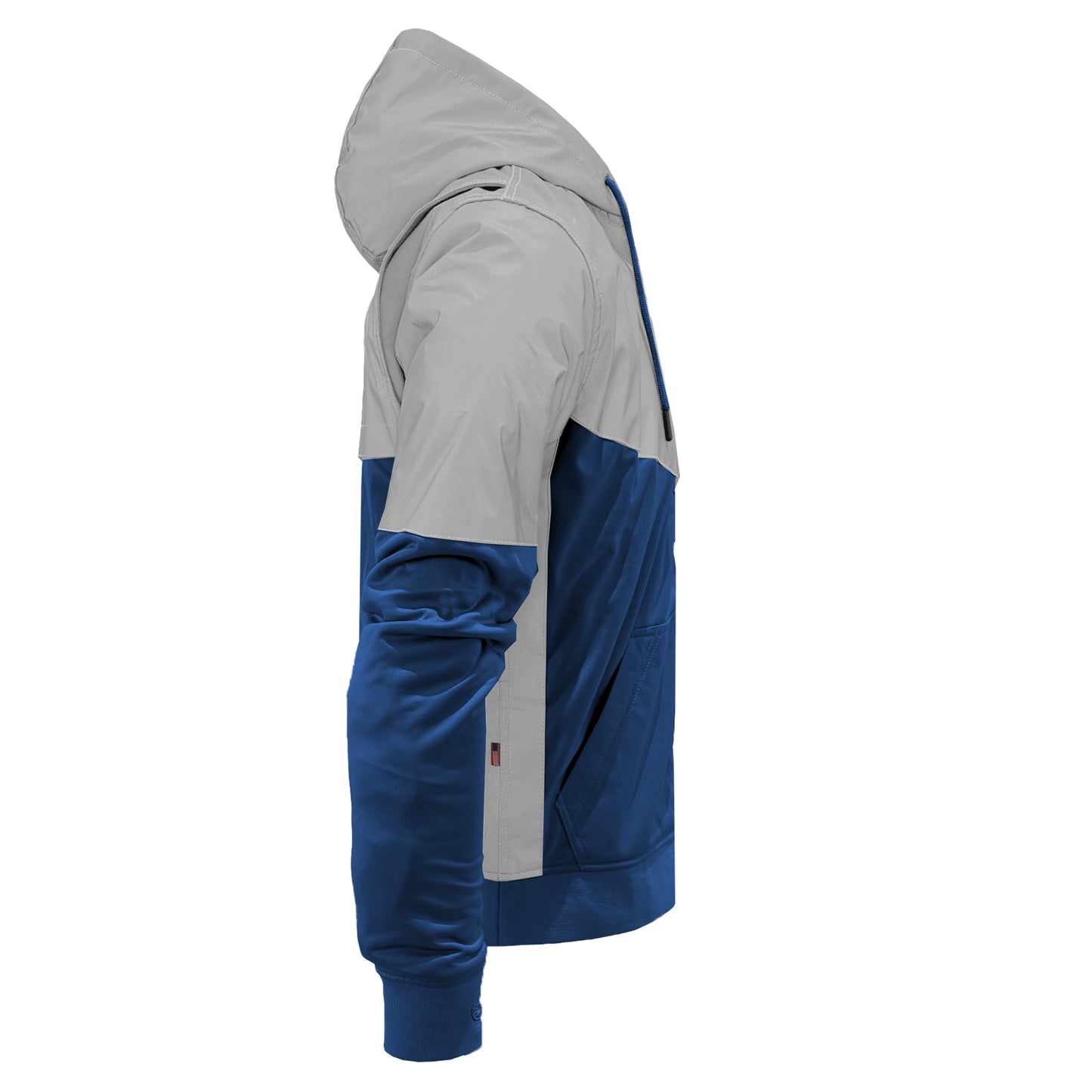 Ultra Reflective Hoodie Blue Eclipse with Pads