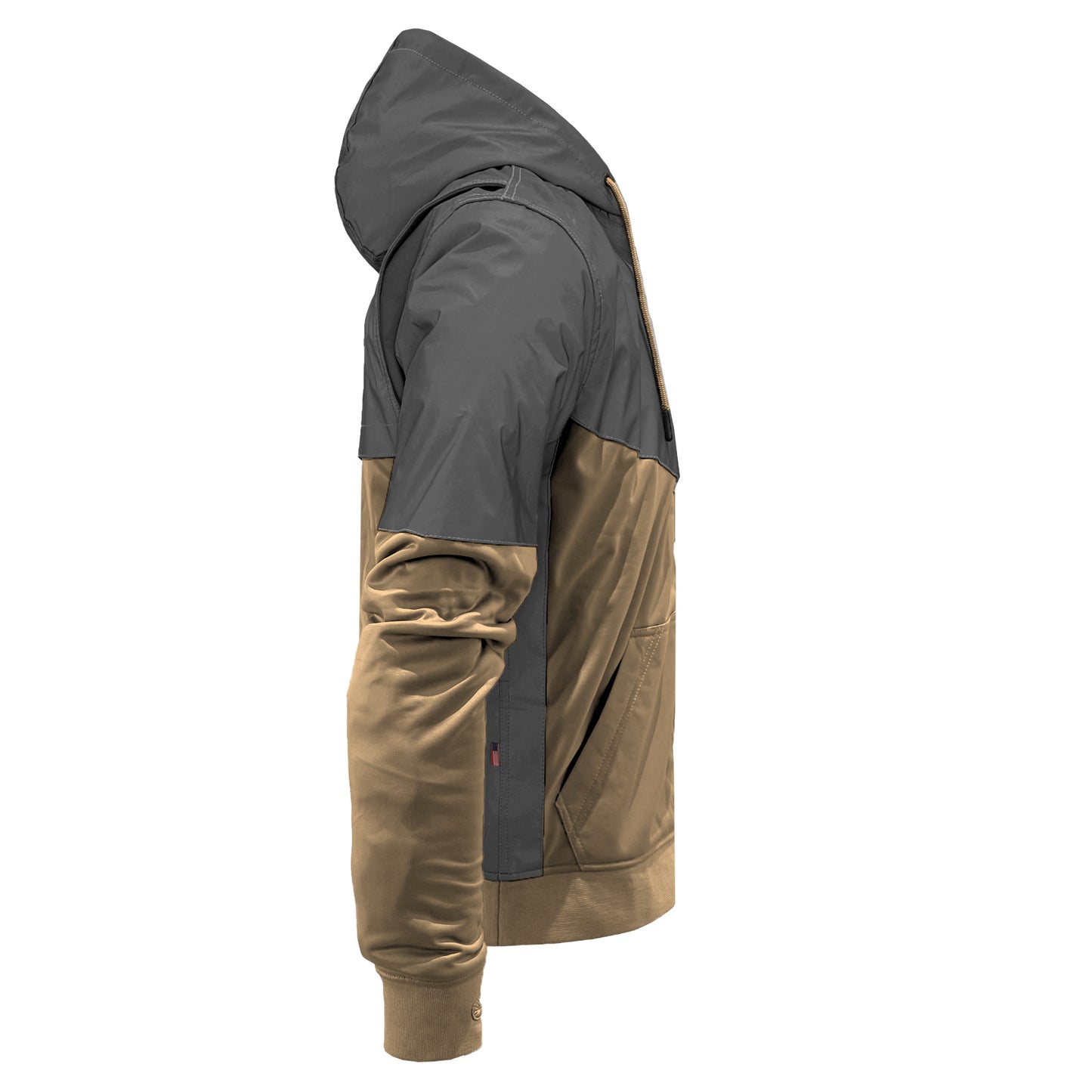 Ultra Reflective Hoodie Camel Nebula with Pads