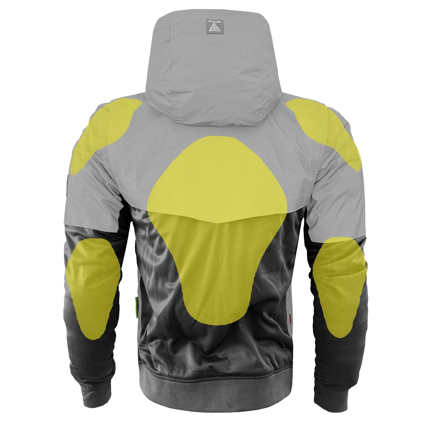 Ultra Reflective Hoodie Dark Grey Eclipse with Pads