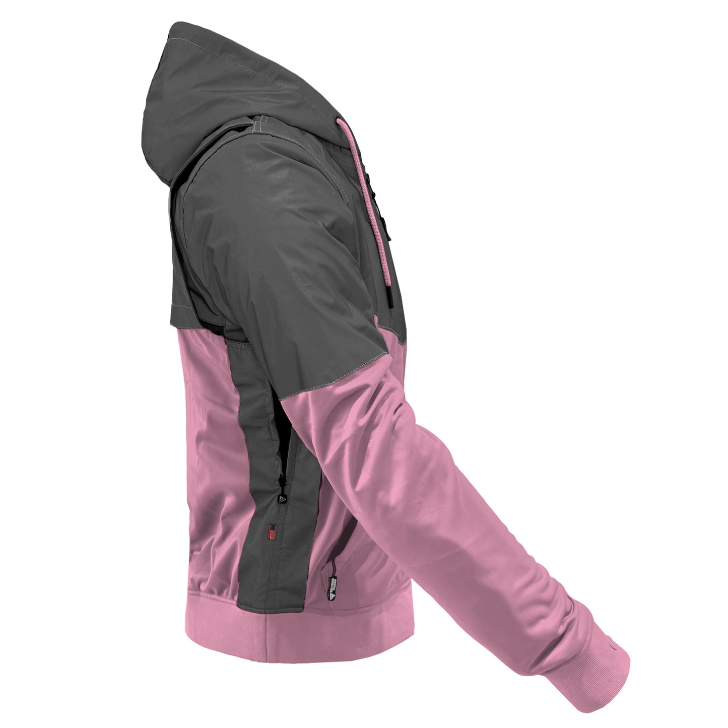 Ultra Reflective Hoodie Light Pink Nebula with Pads