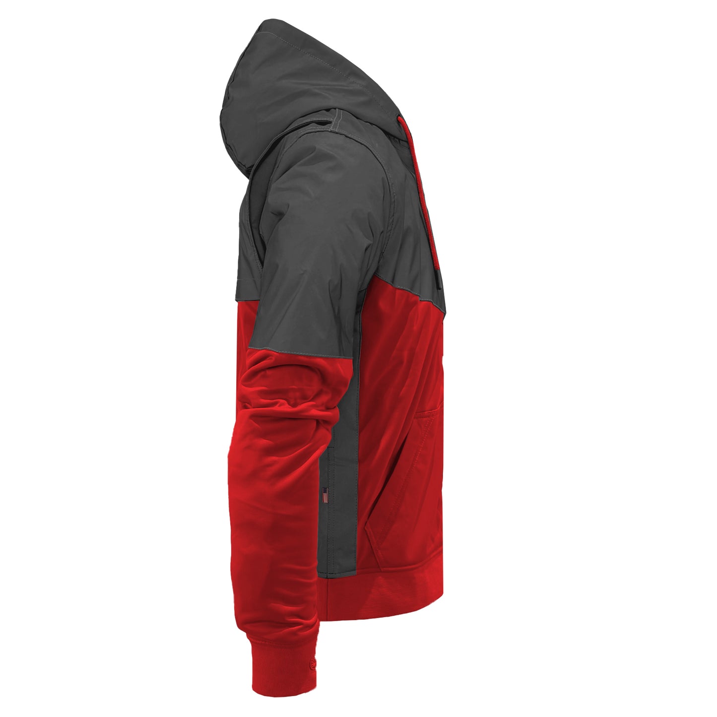 Ultra Reflective Hoodie Red Nebula with Pads