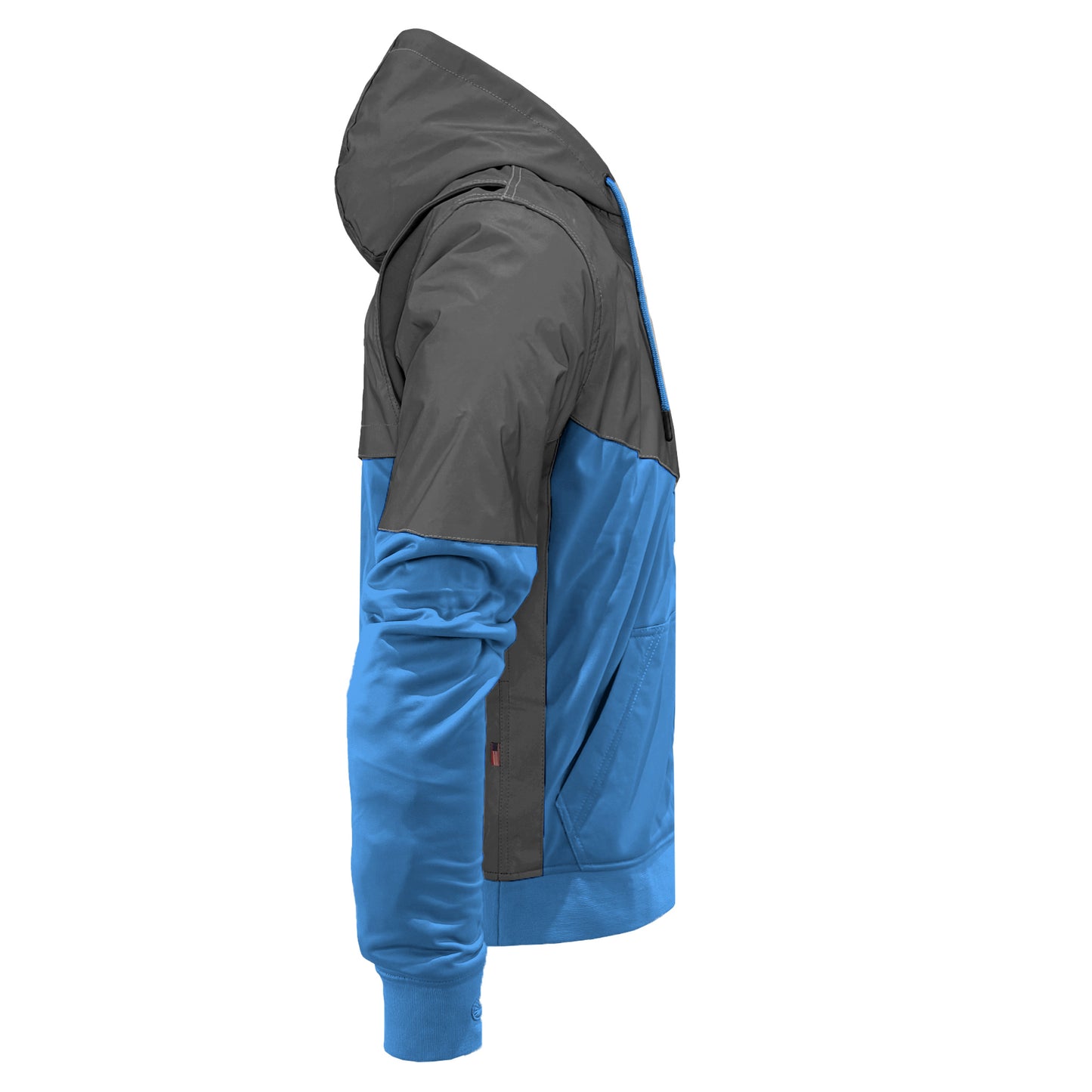 Ultra Reflective Hoodie Sky Blue Nebula with Pads