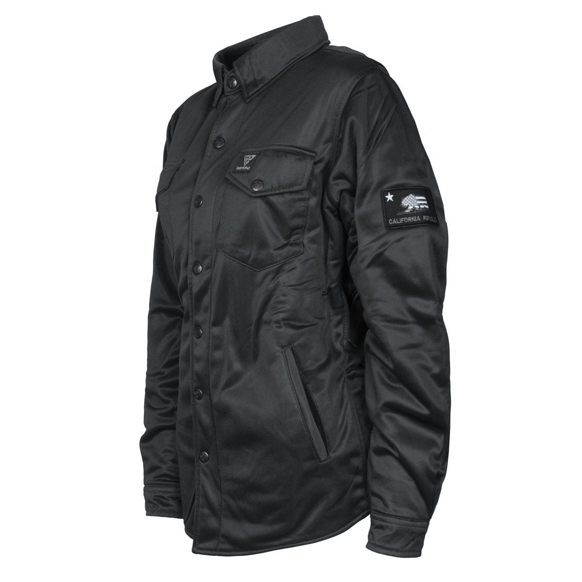 SALE Ultra Protective Shirt for Women - Black Solid with Pads