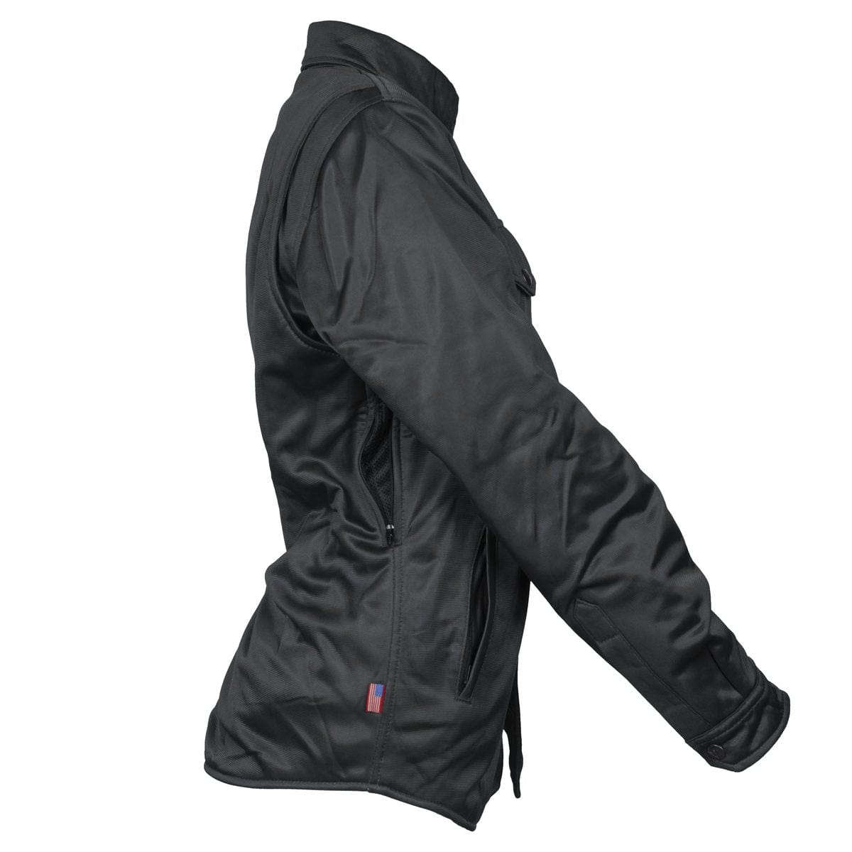 SALE Ultra Protective Shirt for Women - Black Solid with Pads