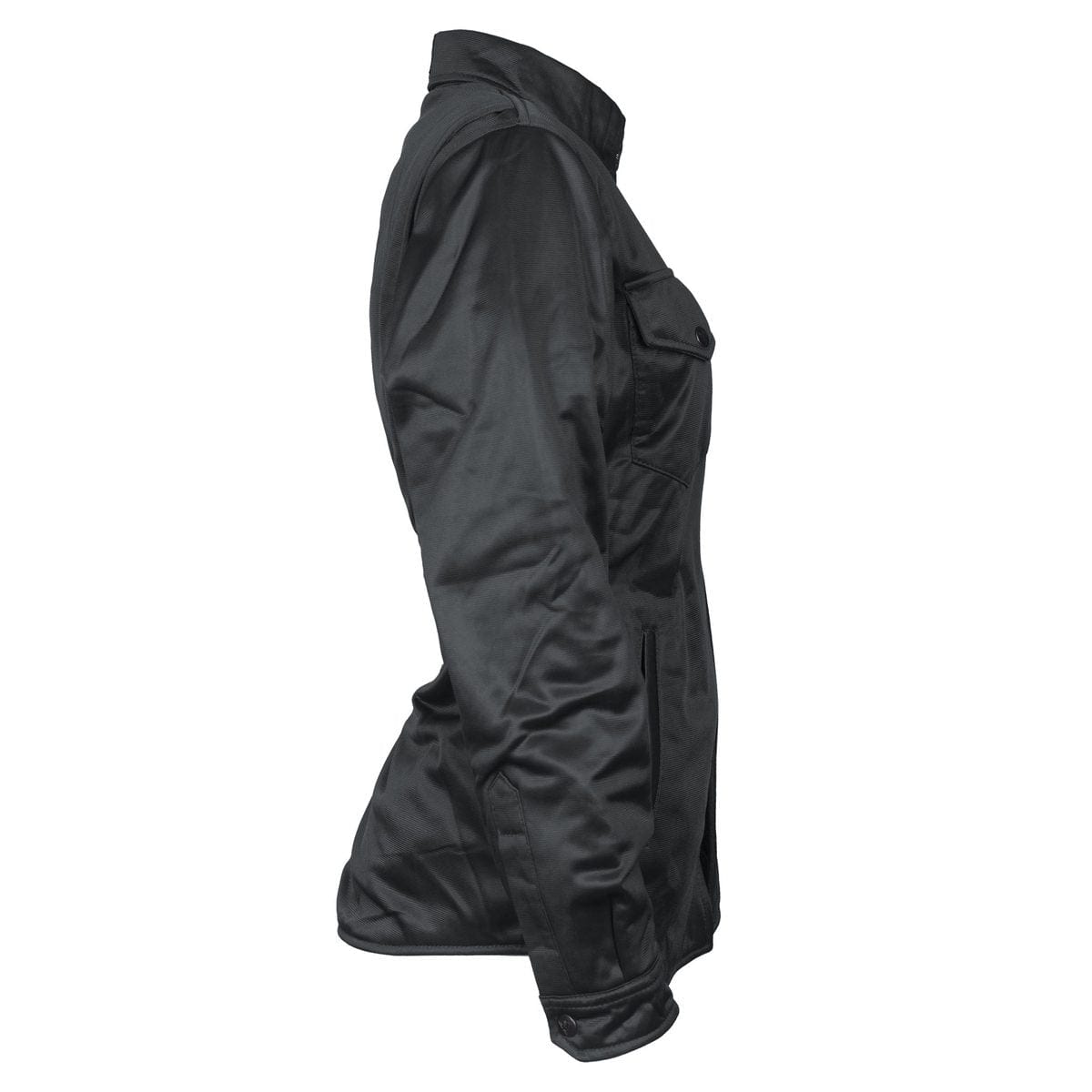 SALE Ultra Protective Shirt for Women - Black Solid with Pads