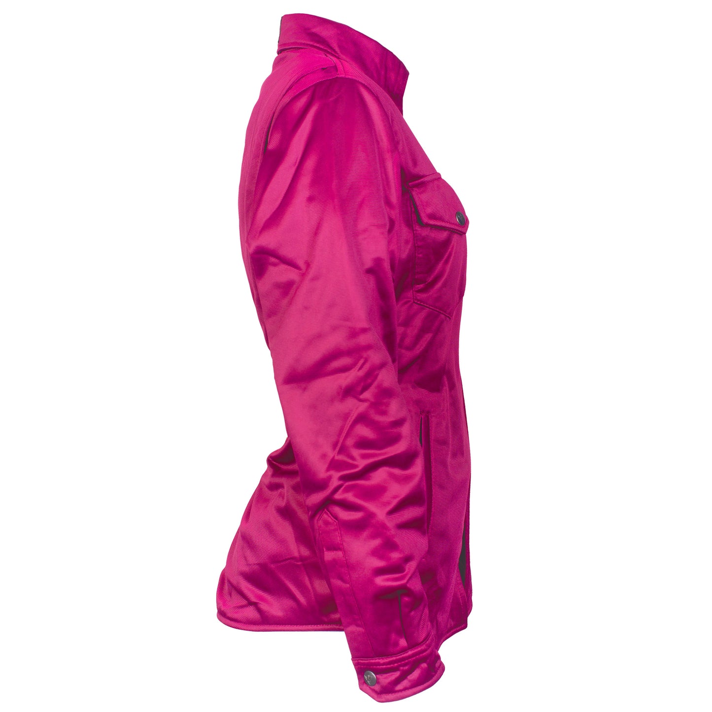 Ultra Protective Shirt for Women - Pink Solid with Pads
