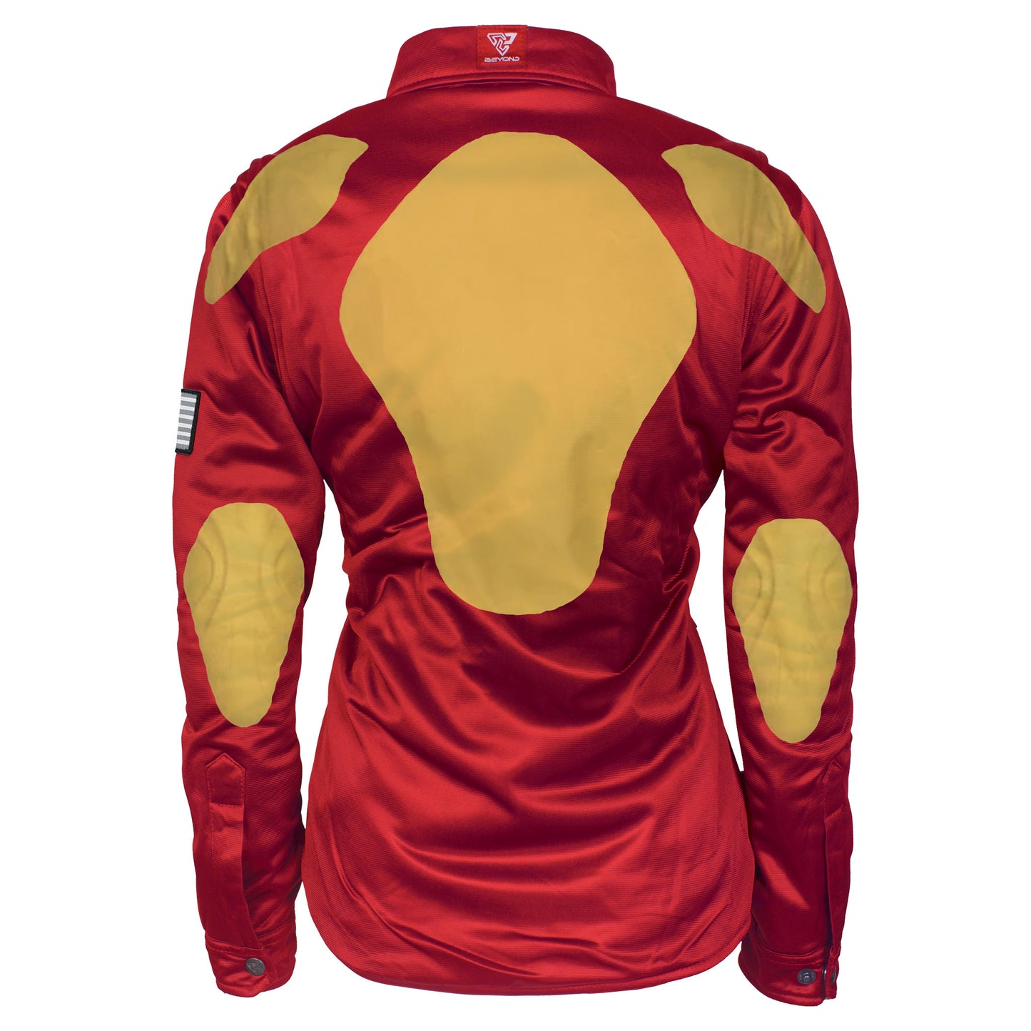 Ultra Protective Shirt for Women - Red Solid with Pads