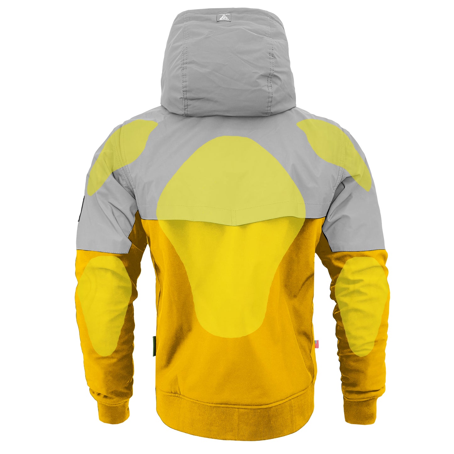 SoftShell Reflective Yellow Eclipse Hoodie - with Pads