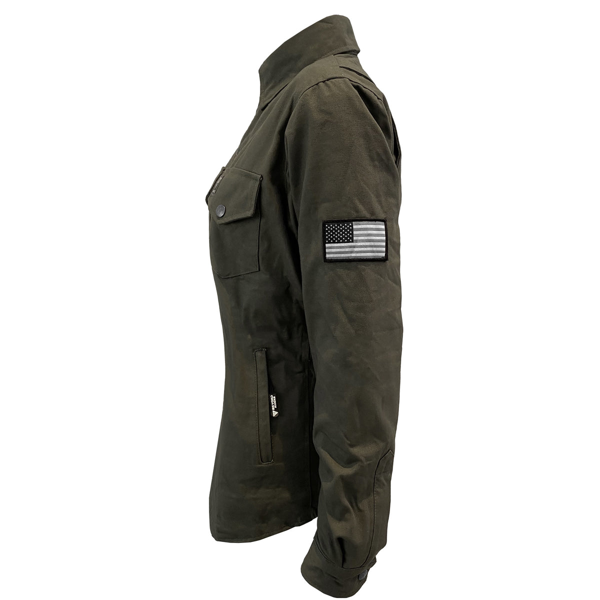 Green canvas jacket women's online