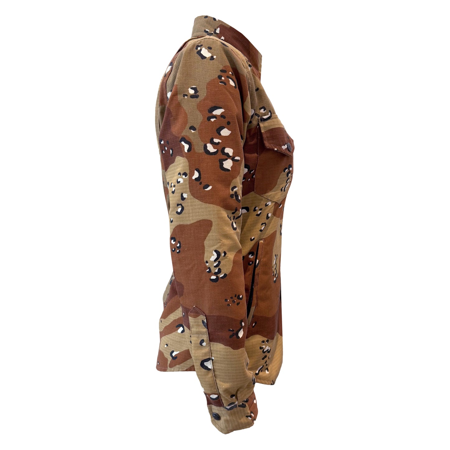 Protective Camouflage Shirt for Women "Dagger Two" - Desert Color with Pads