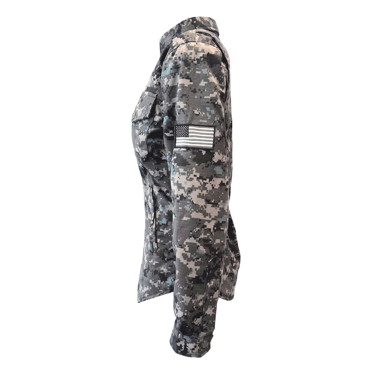 Protective Camouflage Shirt for Women "Devil Six" - with Pads