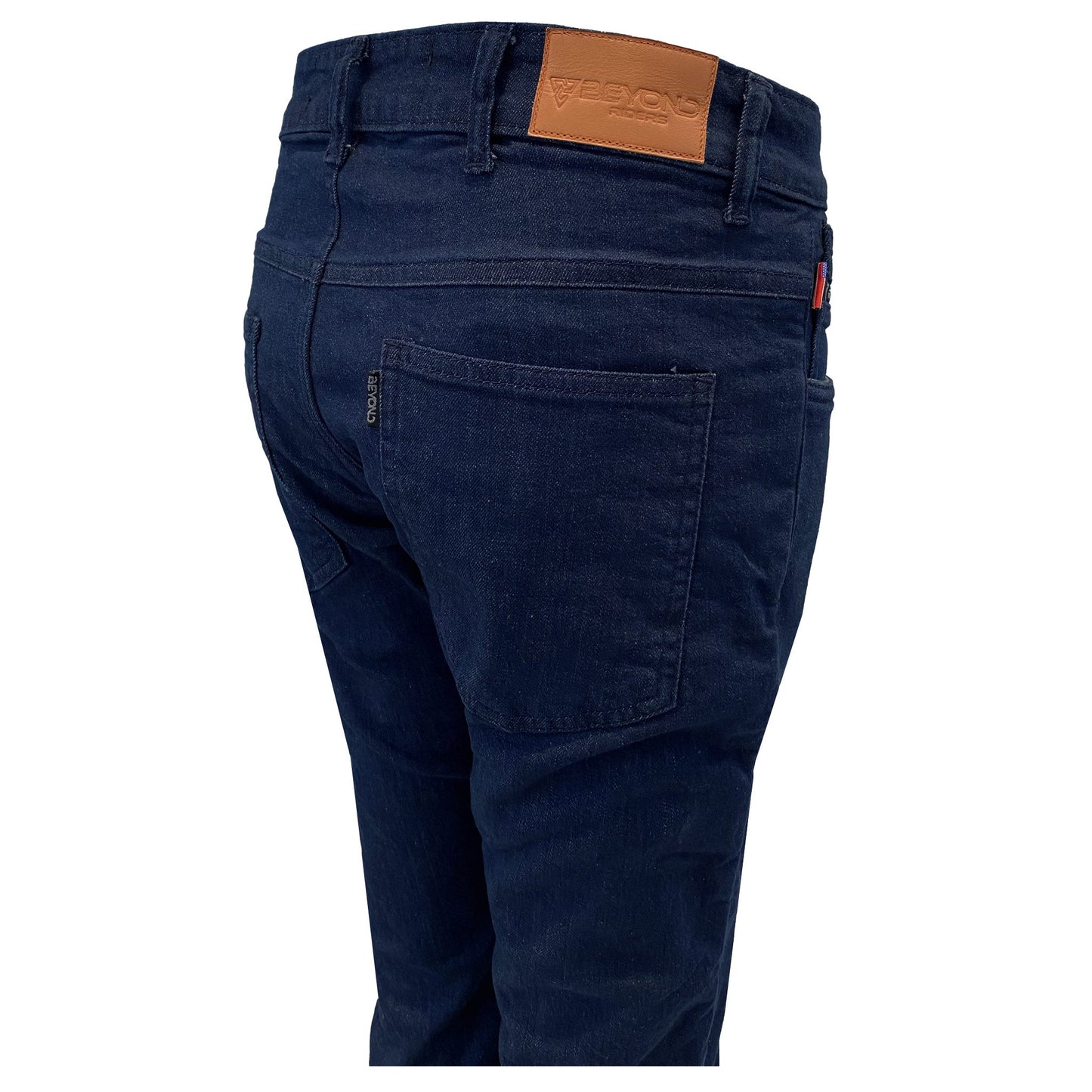 SALE Straight Leg Protective Jeans for Women - Indigo Blue with Pads