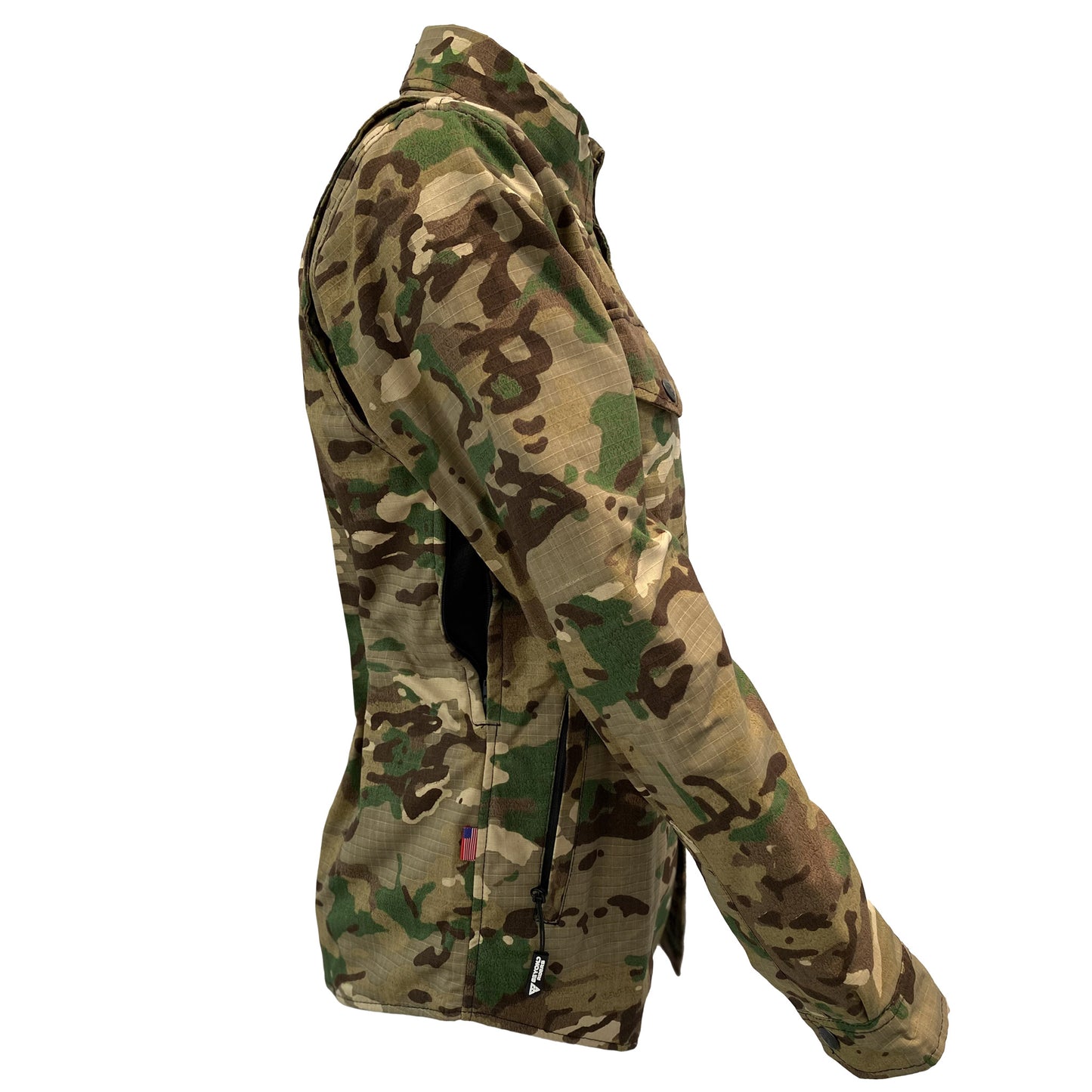 Protective Camouflage Shirt for Women "Delta Four" - Light Color with Pads