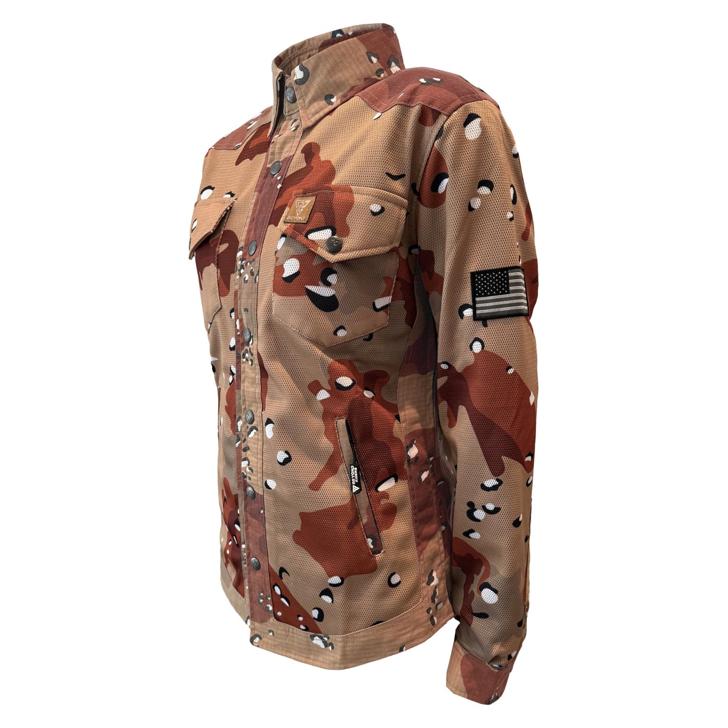 Summer Protective Camouflage Mesh Shirt "Dagger Two" for Women’s - with Pads