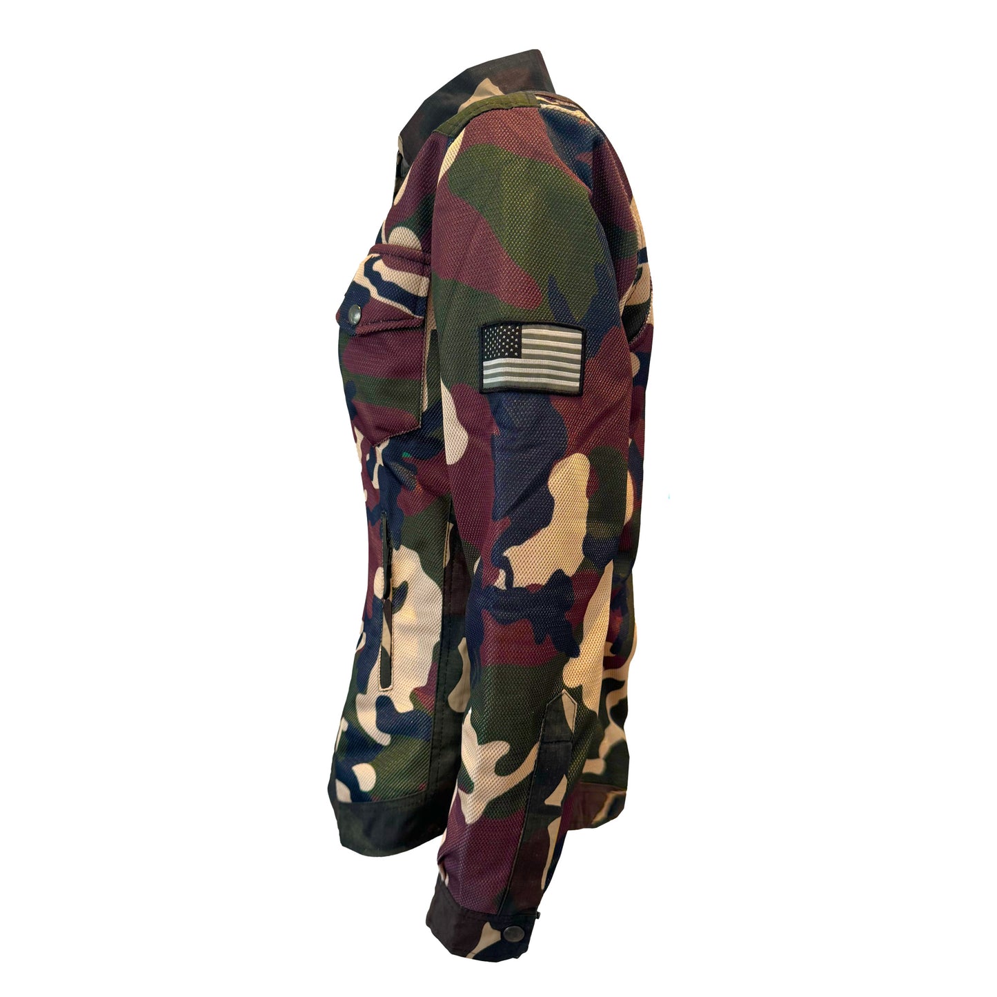 Summer Protective Camouflage Mesh Shirt "Knight Hawk" for Women’s - with Pads