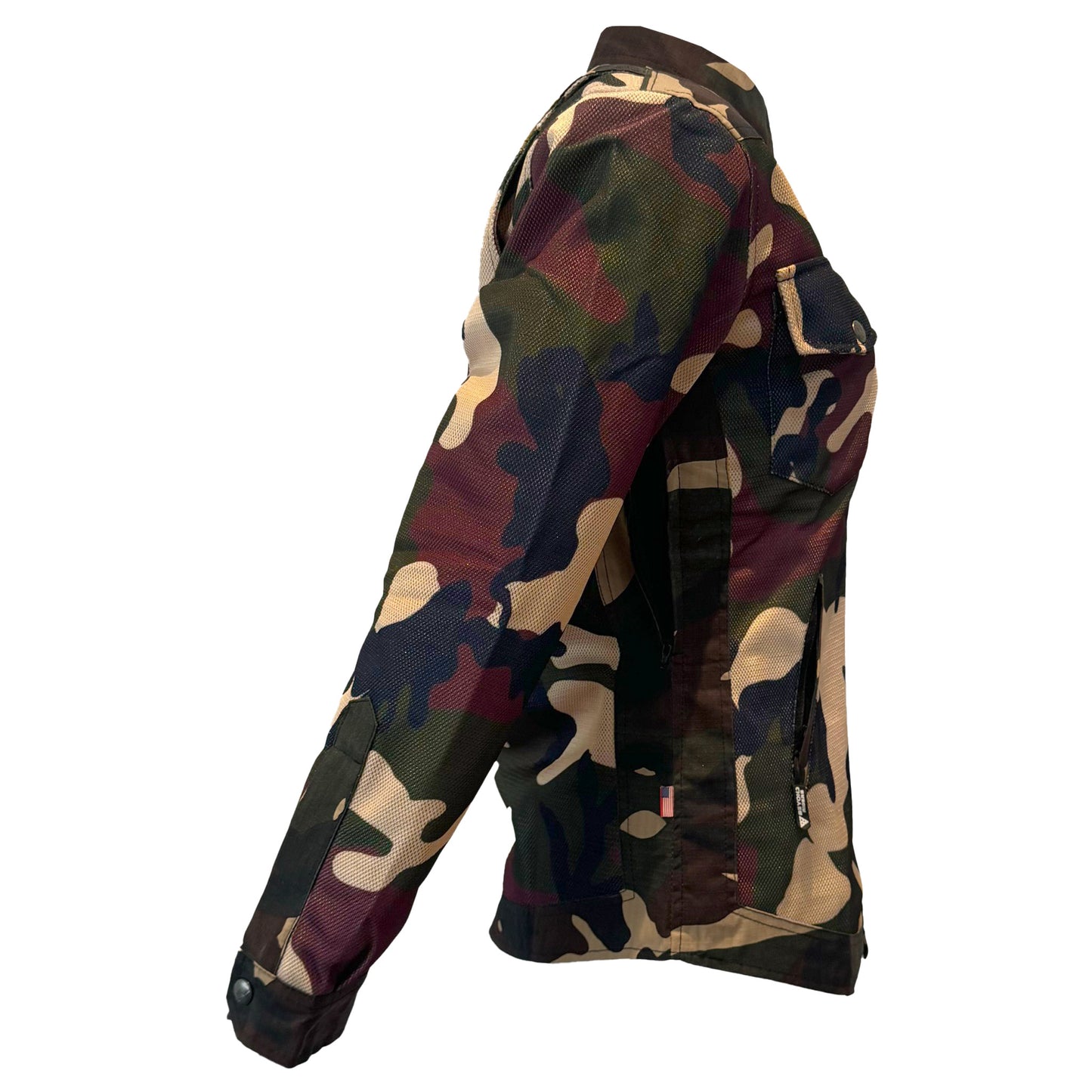 Summer Protective Camouflage Mesh Shirt "Knight Hawk" for Women’s - with Pads