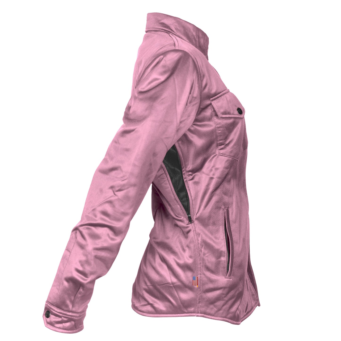 Ultra Protective Shirt for Women - Light Pink Solid with Pads