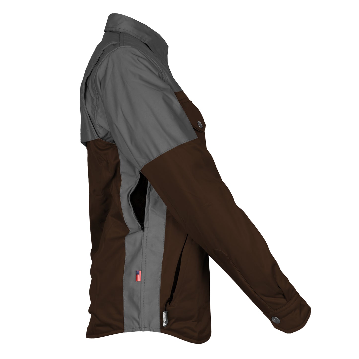 Ultra Reflective Shirt Brown Nebula for Women - with Pads