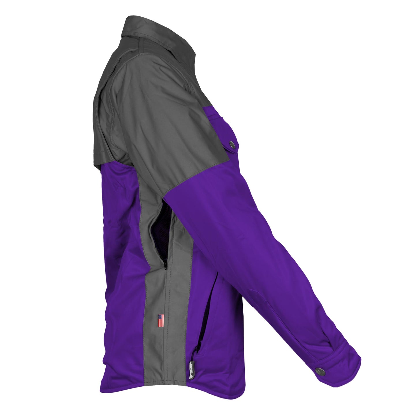 Ultra Reflective Shirt Purple Nebula for Women - with Pads