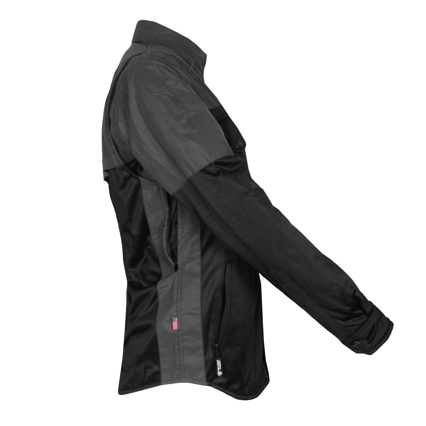 Ultra Reflective Shirt "Nightfall Nebula" for Women - Black with Pads