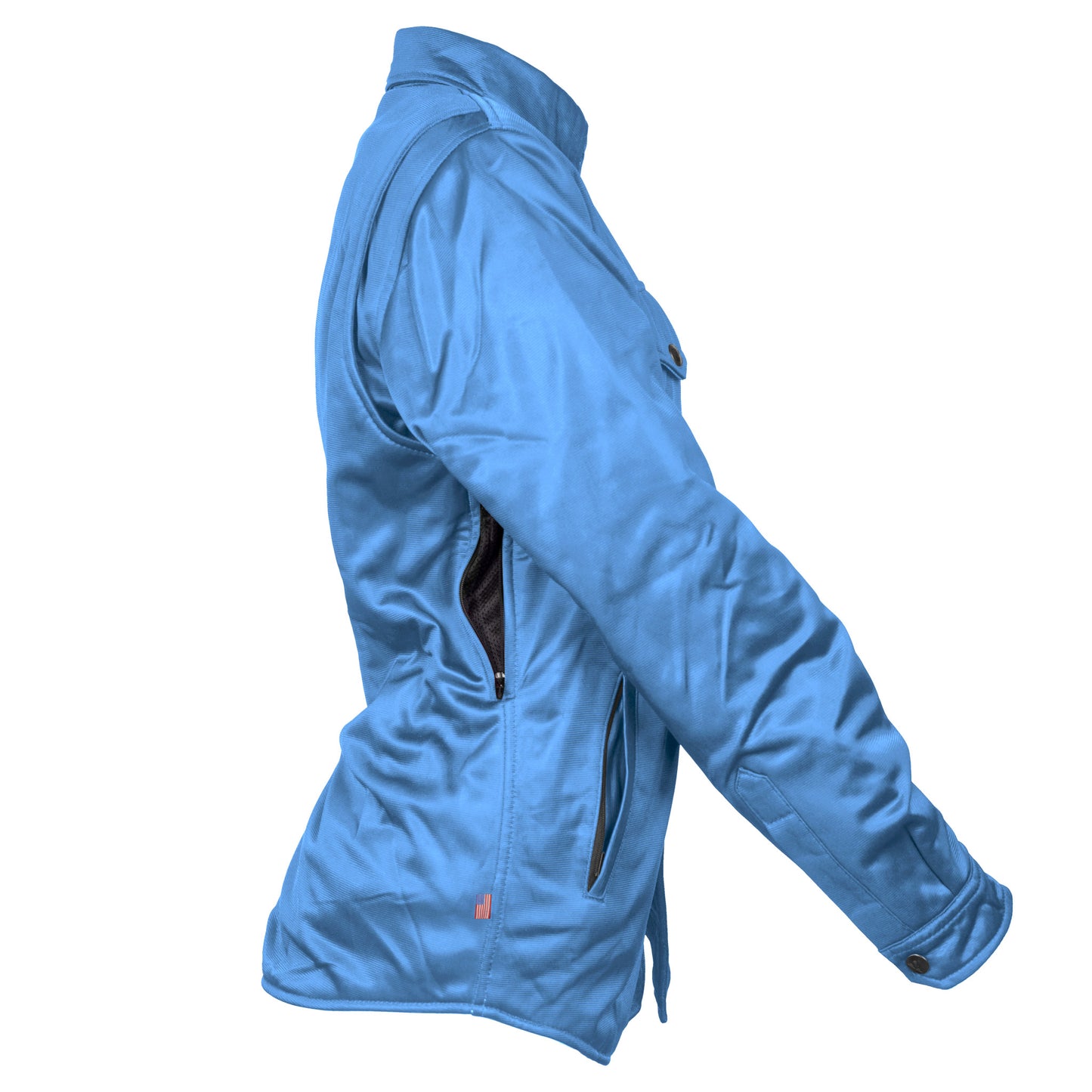 Ultra Protective Shirt for Women - Sky Blue Solid with Pads