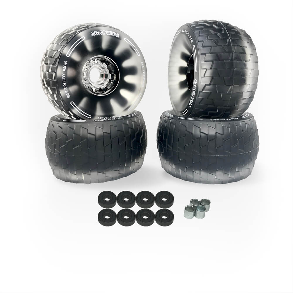 SALE 120mm CloudWheels Dark Grey – Discovery Core