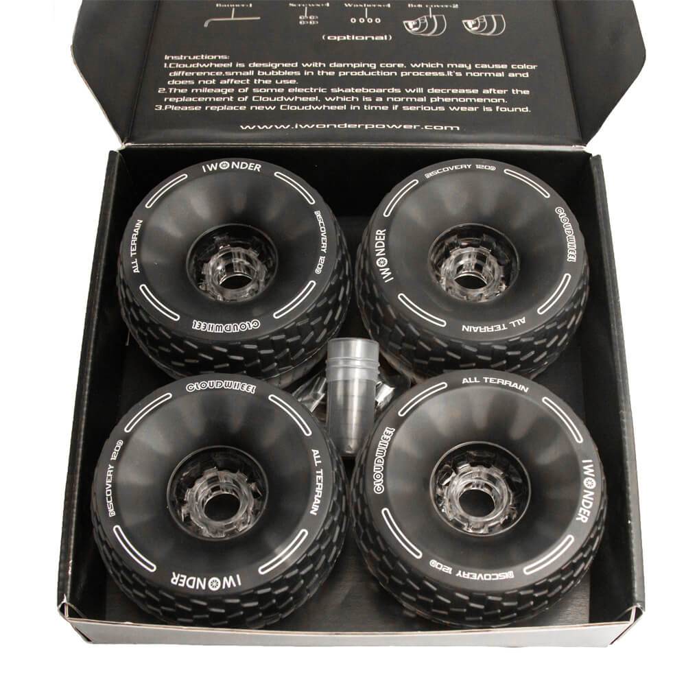 SALE 120mm CloudWheels Dark Grey – Discovery Core