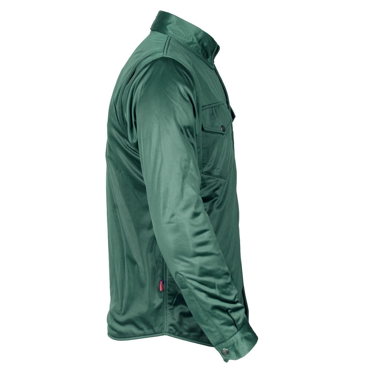 Ultra Protective Shirt - Dark Green Solid with Pads