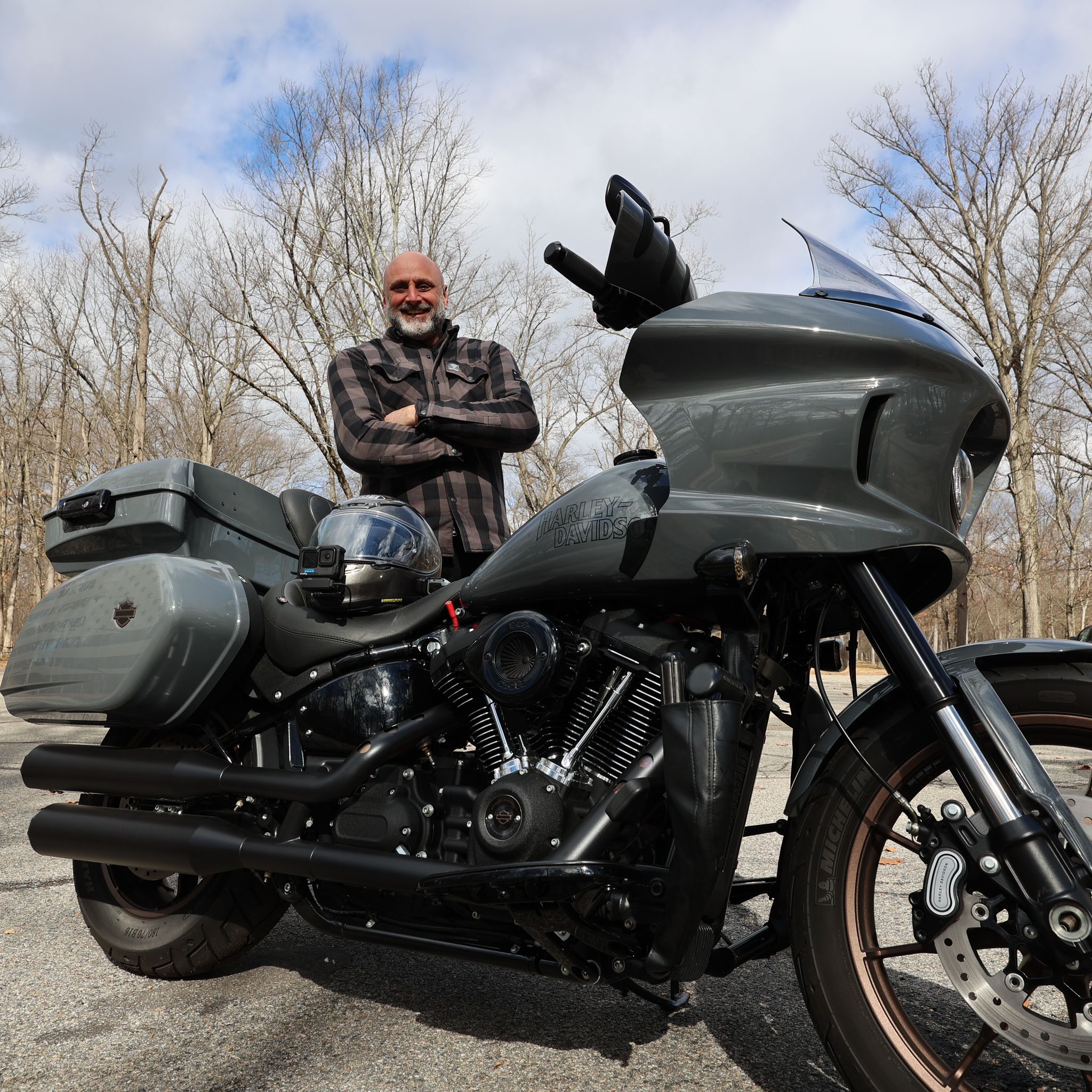 Meet Sandy, a Harley Davidson Youtuber and our Rider of the Month